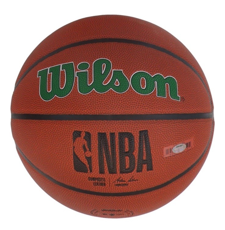 Antoine Walker Signed Wilson Boston Celtics Logo NBA FS Basketball SCHWARTZ COA gallery