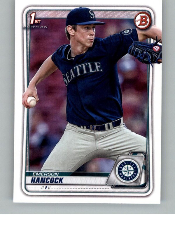 2020 Bowman Draft Emerson Hancock BD-12 Seattle Mariners