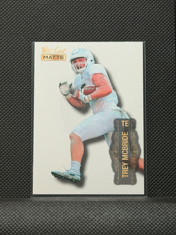 2022 Wild Card Matte Football – Trey McBride #MB-116