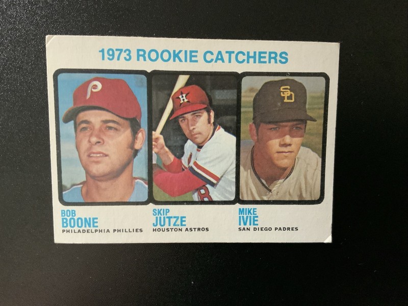 1973 TOPPS BASEBALL #613 ROOKIE CATCHERS EX