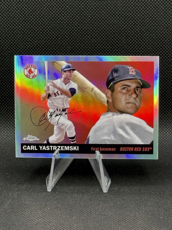 Carl Yastrzemski 2025 Topps Chrome Platinum Refractor #368
