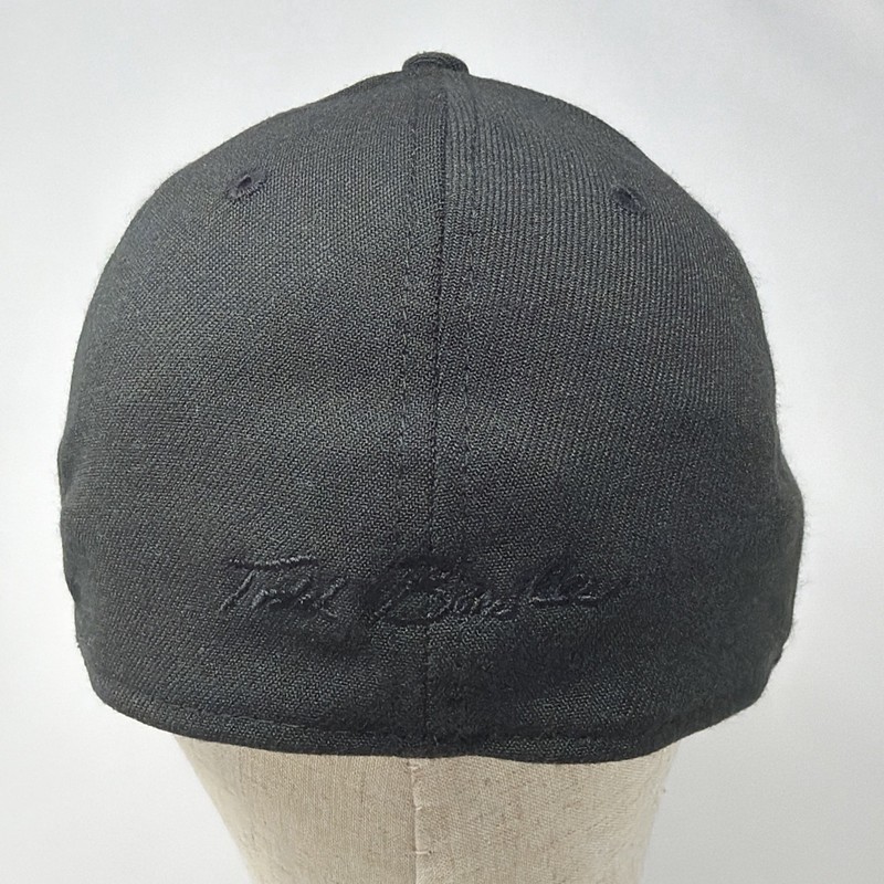 New Era New York Jets 39THIRTY Flex Fit Hat Black Green NFL M/L gallery
