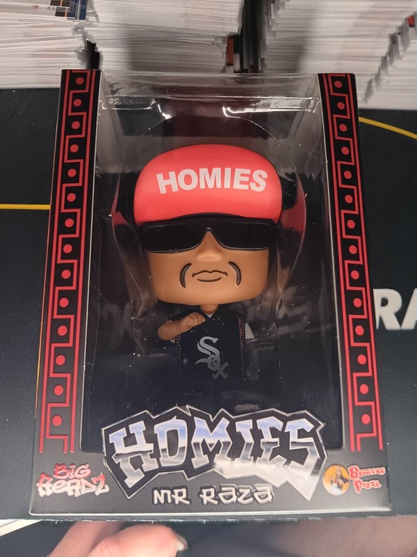 Chicago White Sox Mr Raza Homies Big Head Figure Bobblehead 6/12/26 NIB