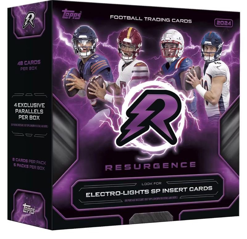 2024 Topps Resurgence Football Base – You Pick- Bulk Discounts