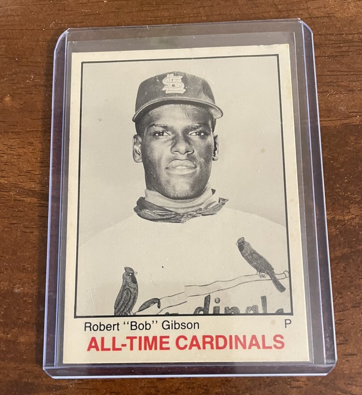 1983 TCMA All-Time St. Louis Cardinals #8 Robert Bob Gibson