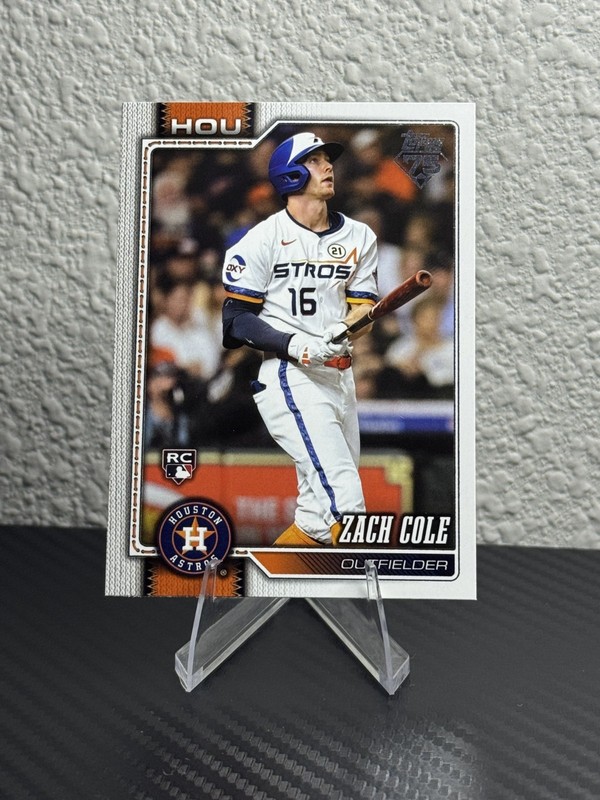 Zach Cole (RC) – 2026 Topps Series 2 – #601 Astros
