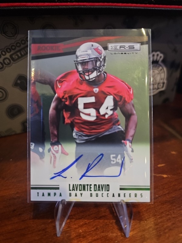 2012 Panini Rookie Longevity /99 Lavonte David #188 Auto