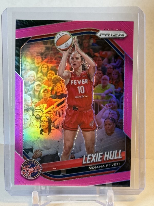 Lexie Hull 2025-26 Panini Prizm WNBA Pink /175 #51 Indiana Fever