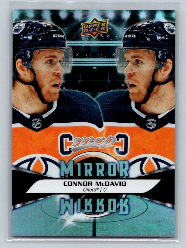 2020-21 Upper Deck MVP – Mirror Mirror #MM-1 – Connor McDavid
