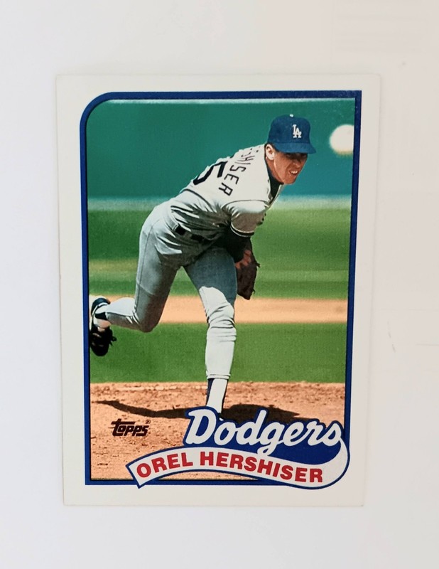Orel Hershiser Misc Baseball Card Lot - 6 Cards LA Dodgers gallery