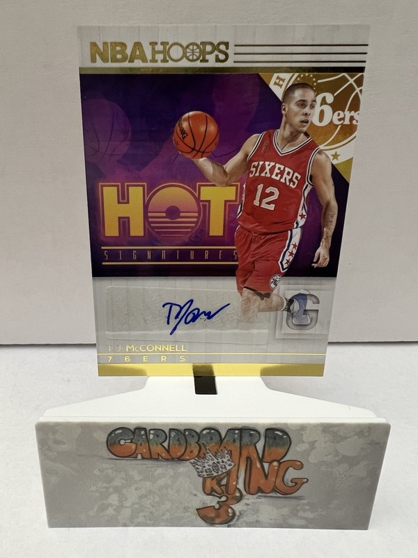 2016-17 Panini NBA Hoops – Hot Signatures T.J. McConnell #3 (AU)