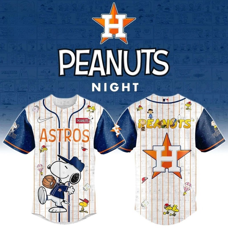 Astros x Peanuts Night 2026 New Jersey