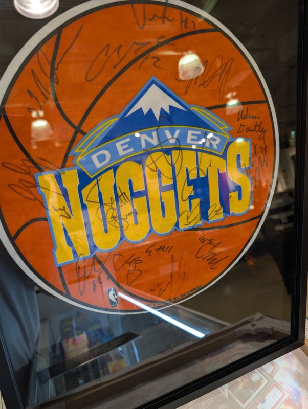 Rico Industries Denver Nuggets 2003-2004 Team-Signed Vintage Pennant gallery