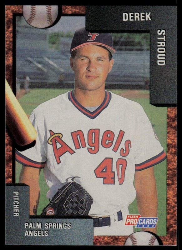 1992 Fleer ProCards Derek Stroud Palm Springs Angels