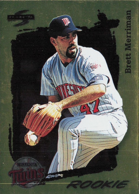 1995 Score #279 Brett Merriman Gold Rush Redeemed Stamped