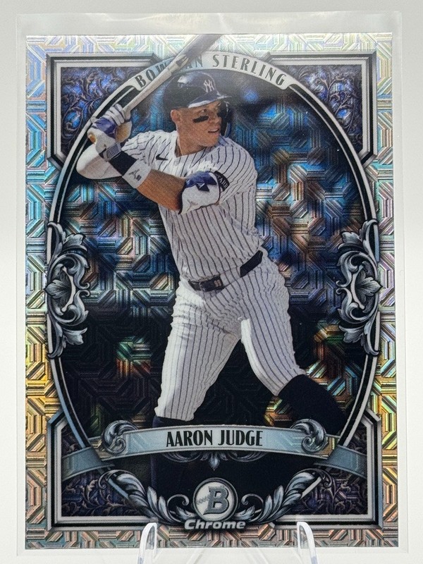 Aaron Judge 2026 Bowman Chrome Mojo Sterling Rookie Card #BST-4