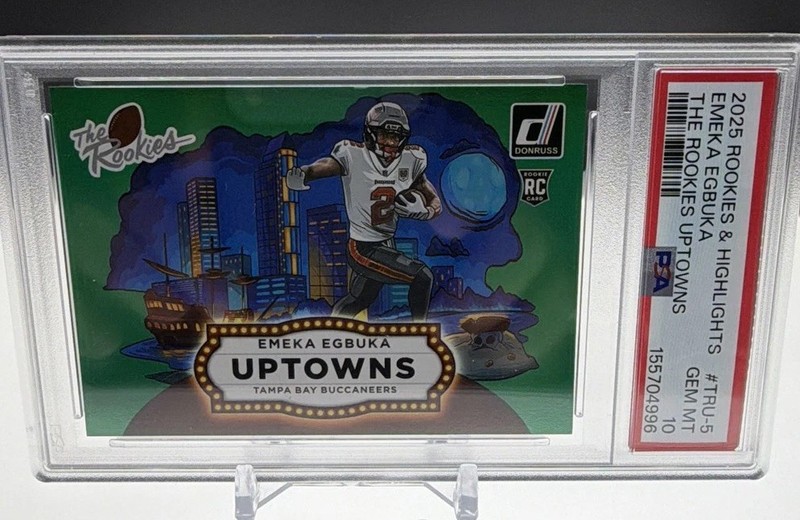 2025 Donruss – Rookies Highlights the Rookies Uptowns Emeka Egbuka #TRU-5