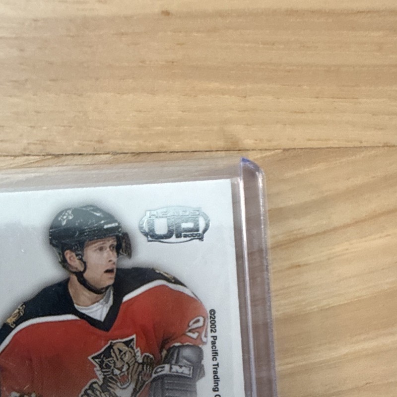 Pacific 2002 Heads Up Authentic Game-Worn Jersey Quads Luongo #25 gallery