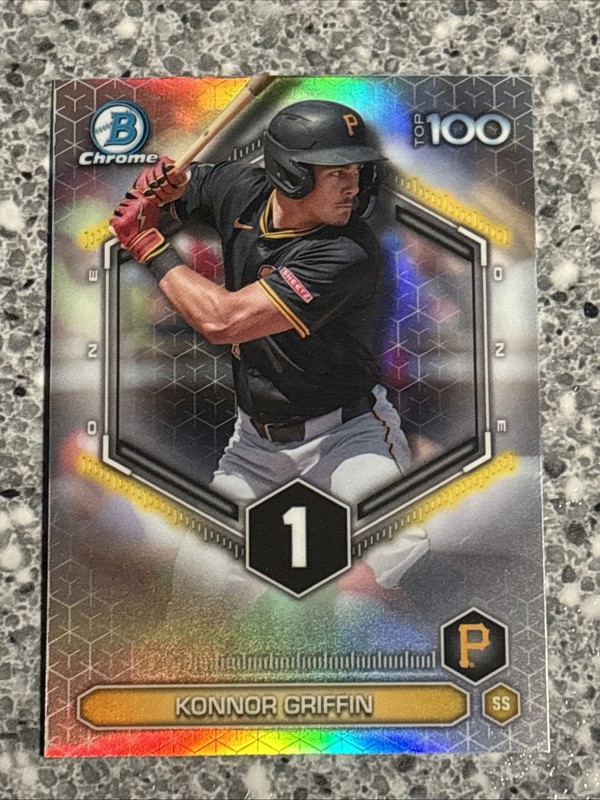 Topps 2026 Bowman Chrome Top 100 Konnor Griffin #BTP-1 🔥FAST FREE SHIPPING🔥