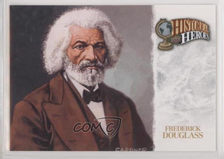 2009 Upper Deck Football Heroes Historical Heroes Frederick Douglass #467 c7w