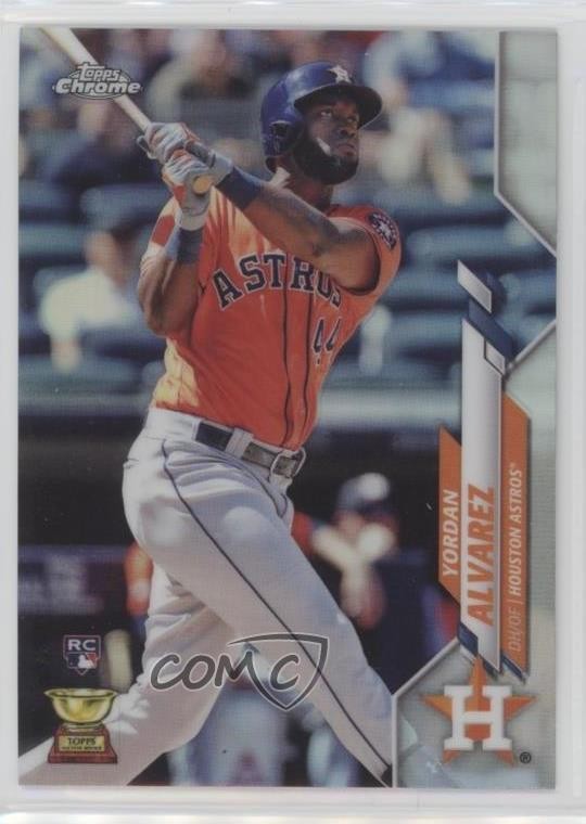 2020 Topps Chrome Refractor Yordan Alvarez #200 Rookie RC 0xz1