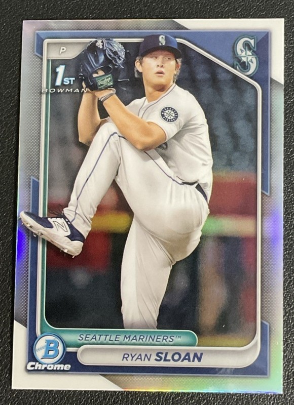 2024 Bowman Draft – Chrome Ryan Sloan #BDC-99 Refractor (RC)