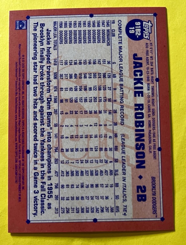 Jackie Robinson 2026 Topps Series 2 1991 THROWBACK ANNIVERSARY #91B2-19 DODGERS gallery