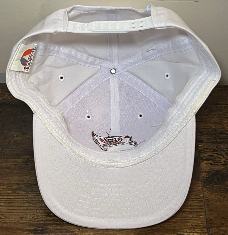 Headmost NFL Game Day Vintage Tampa Bay Buccaneers White Snapback Hat Deadstock gallery