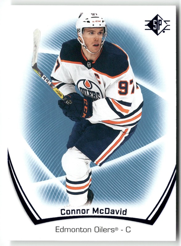2021-22 SP #1 Connor McDavid Blue