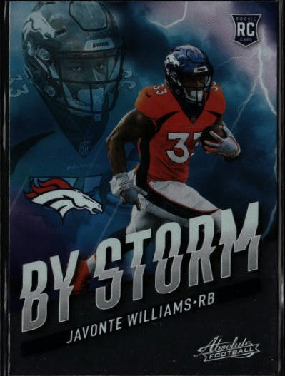 2021 Panini Absolute #BST-15 Javonte Williams By Storm K869
