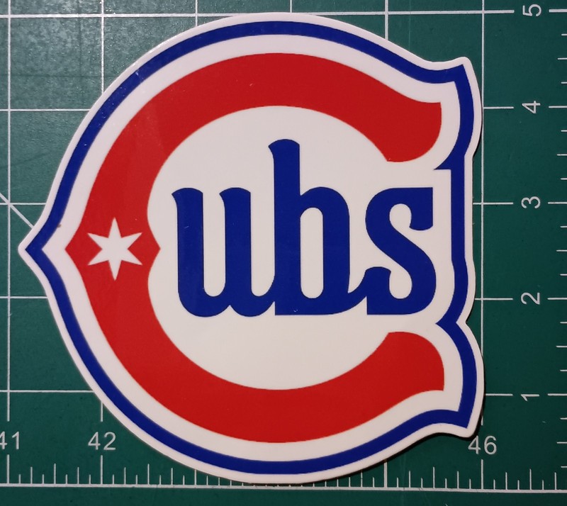 Chicago Cubs City Connect Logo All-Weather Decal