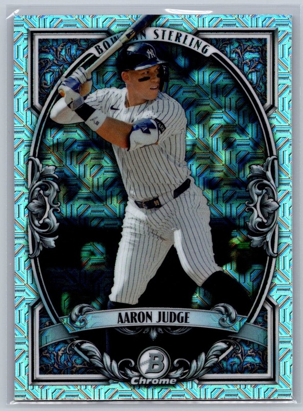 2026 Bowman #BST-4 Aaron Judge Bowman Sterling Mojo Refractors
