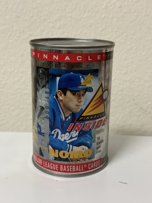 NEW SEALED 1997 PINNACLE INSIDE HIDEO NOMO LOS ANGELES DODGERS 10 CARDS IN CAN