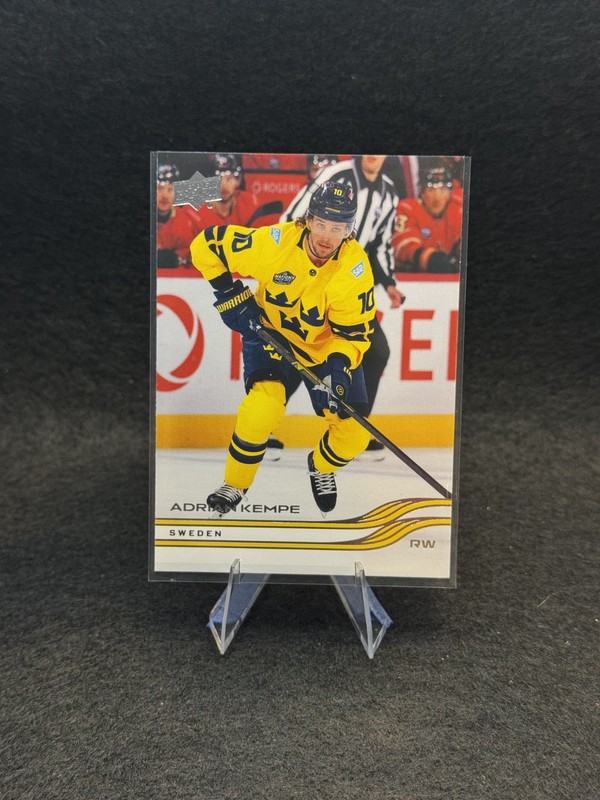 2025-26 Upper Deck Extended Series ADRAIN KEMPE #673 SWEDEN 4 NATIONS FACE-OFF