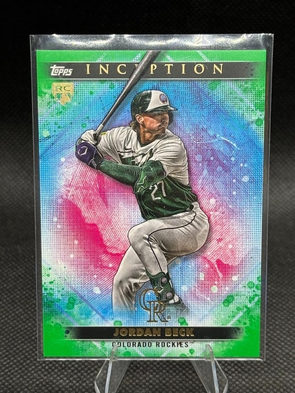 2024 Topps Inception Green Parallel SINGLES *You Pick* *Complete Your Set*