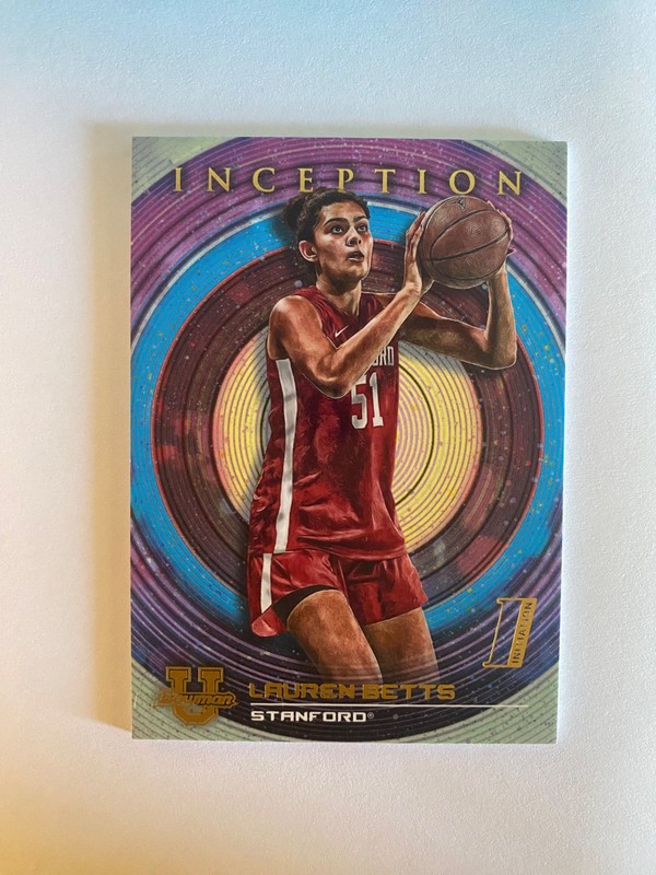2022-23 Bowman Inception University Lauren Betts RC #47 🔥💎📈