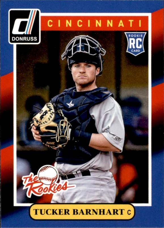 2014 Donruss The Rookies #24 Tucker Barnhart Cincinnati Reds
