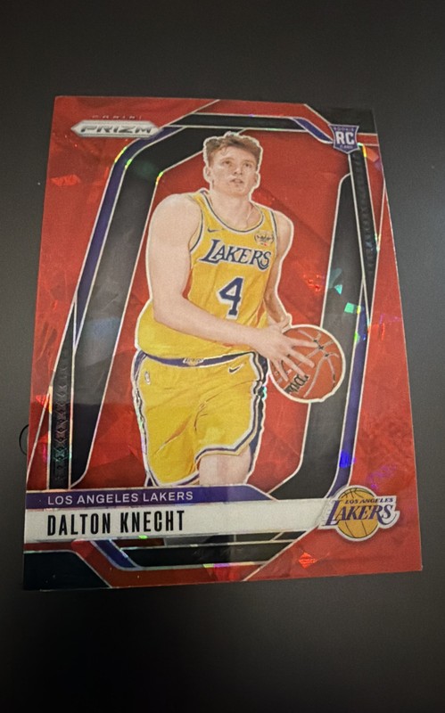 2024-25 Panini Prizm – Dalton Knecht #238 Red Ice Prizm (RC)