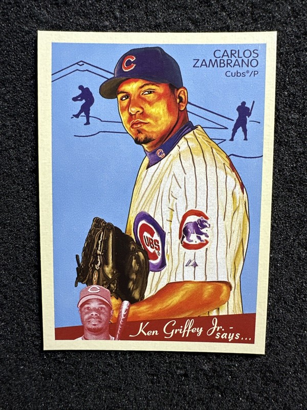 CARLOS ZAMBRANO 2008 Upper Deck Goudey #38 Chicago Cubs (Buy 10 get 10 Free)