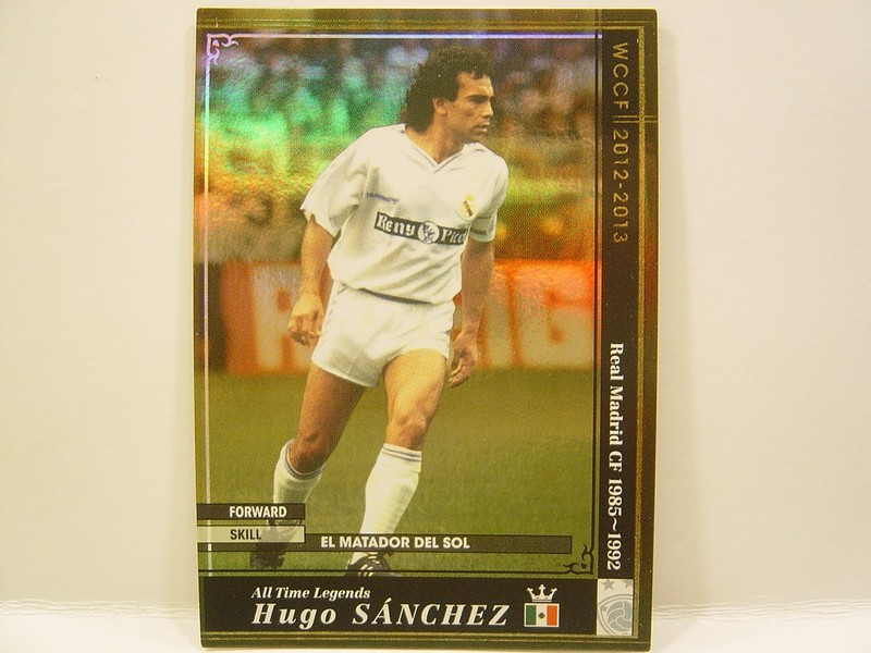 Panini WCCF 2012-13 ATLE Hugo Sánchez 1958 Mexico　FW No.9 Real Madrid CF Legends