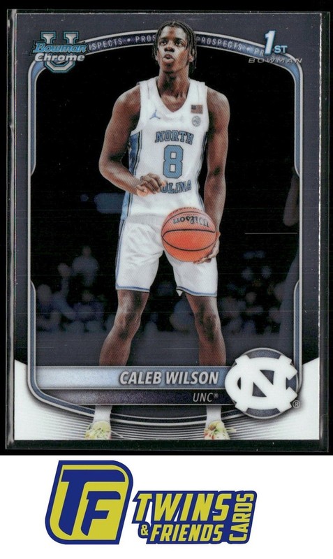 2025-26 Bowman #BCP-83 Caleb Wilson Chrome Prospects