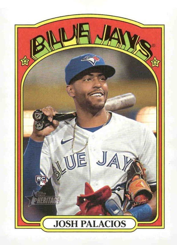 2021 Topps Heritage #589 Josh Palacios