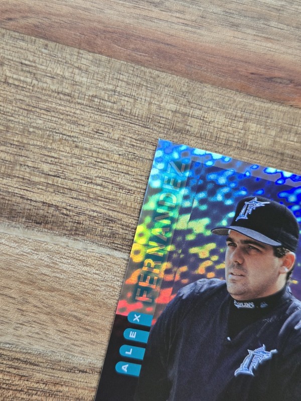 1998 Score ALEX FERNANDEZ * Showcase Series * Artist's Proof * Holofoil #PP112 gallery