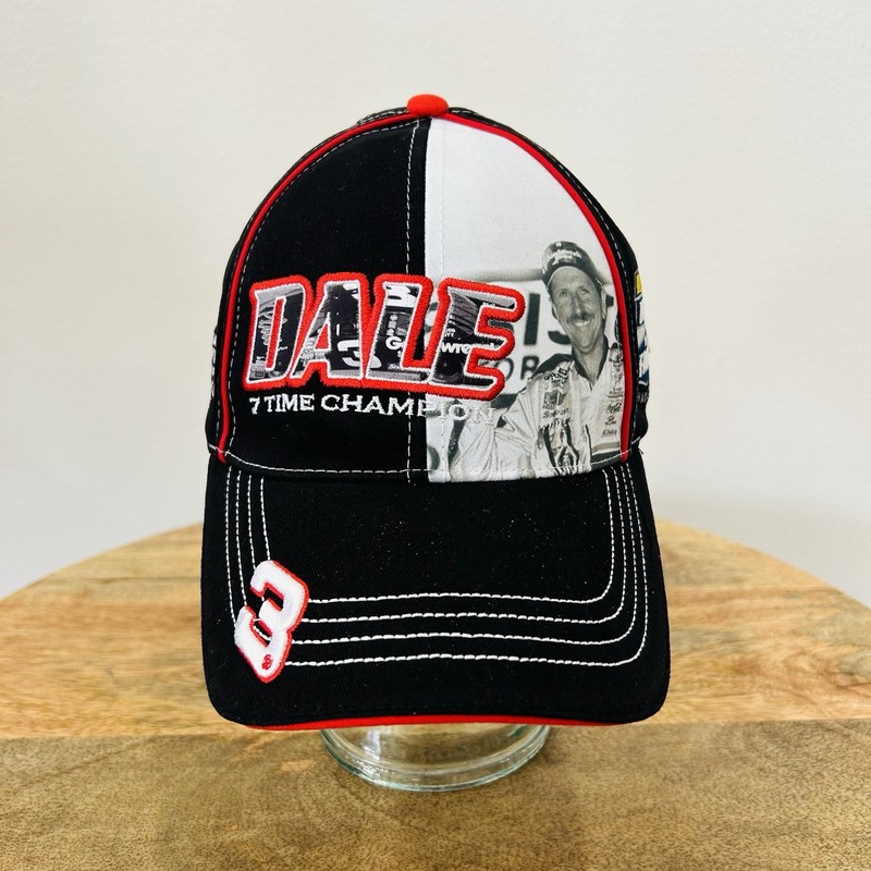 Dale Earnhardt “7 Time Champion” hall Of fame one size fits most hat cap New