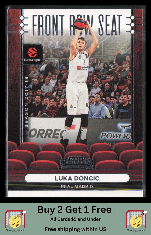 Luka Doncic Front Row Seat 2025-26 Panini Contenders EuroLeague #6
