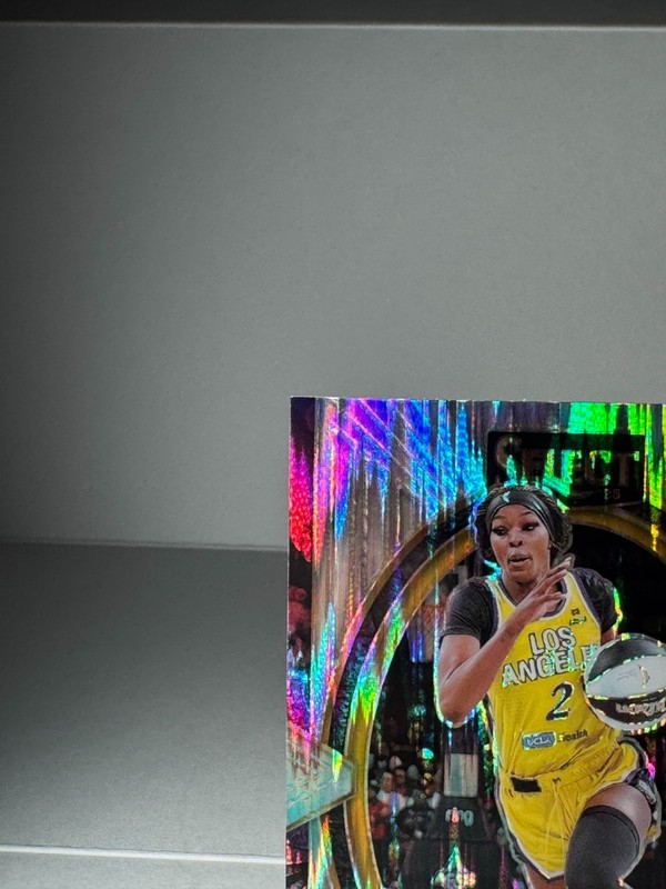 2025 WNBA Panini Select Rickea Jackson Flash Prizm Future #15 Los Angeles Sparks gallery