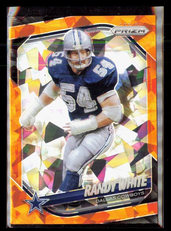 2025 Panini Prizm #128 Randy White Orange Ice