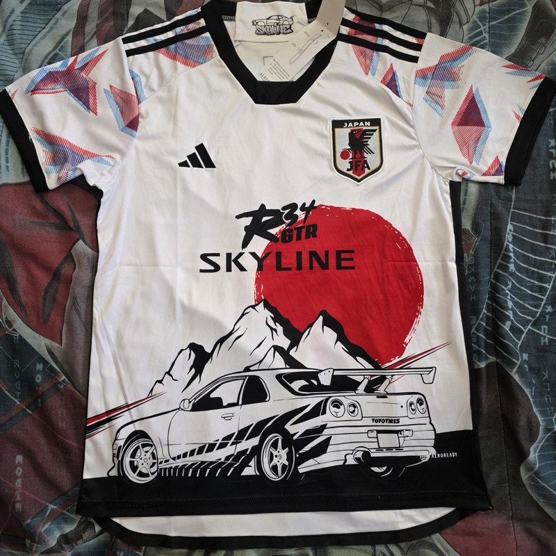 Japan Soccer Jersey Special Skyline Concept Edition S,M,L,XL,XXL