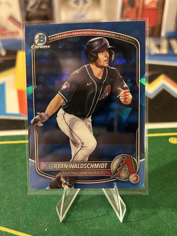 2025 Bowman Chrome Draft Sapphire Edition – Ryan Waldschmidt #BDC-41 (RC)