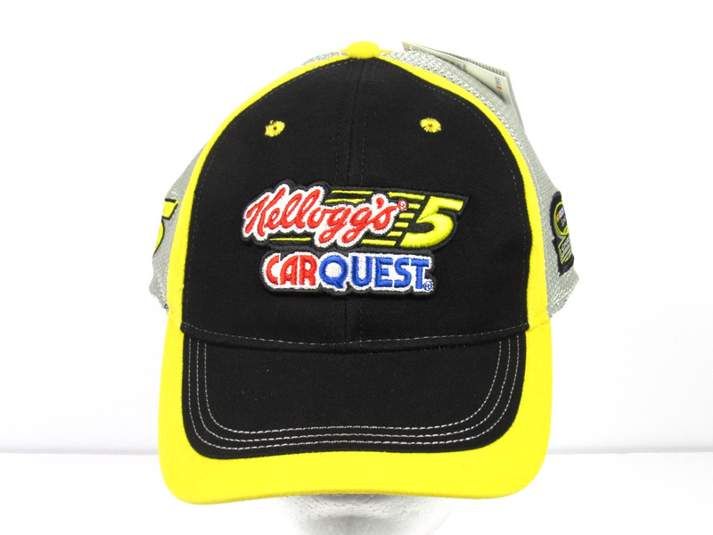 Mark Martin #5 Kellogg’s Carquest Hat Nascar Hendrick Motorsports Adjustable NWT